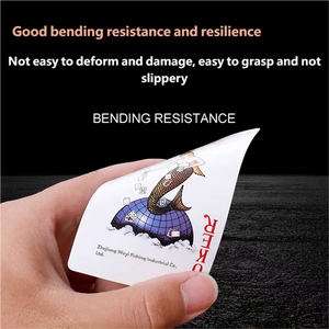 ชุดโต๊ะโป๊กเกอร์สไตล์คาสิโนสุดหรู ประกอบด้วยไพ่กระดาษแบบกำหนดเองและแผ่นรองโต๊ะผ้าสักหลาดคุณภาพสูง - Product Image 3