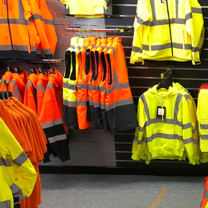 Gilet de sécurité réfléchissant haute luminosité manches longues vêtements de travail de sécurité de construction surdimensionnés avec protection solaire - Product Image 4