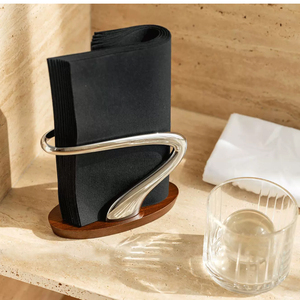 <span class=keywords><strong>Caja</strong></span> Organizadora de Servilletas de Madera Estilo Europeo con Diseño Decorativo para Almacenamiento de Papel Tisú en Hoteles y Hogares - Product Image 2