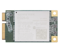 Quectel EG25GL Global LTE Cat4 Module 17 Bandes B12B13B28 150Mbps DL 1 3mA Sommeil GNSS GPS GLONASS BDS M2M Routeur