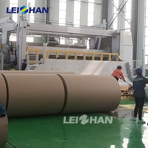 Chất thải tái chế giấy máy testliner Kraft Giấy cuộn máy làm dây chuyền sản xuất giấy sóng - Product Image 2