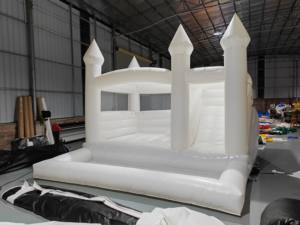 Maison de rebond gonflable blanche avec souffleur d'air, prix d'usine Offre Spéciale pour rebond de mariage - Product Image 5