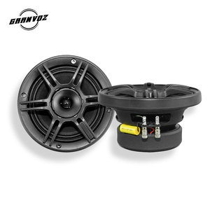 Altavoz coaxial 6,5 "200W RMS-Cesta de acero de 1,5" 23oz de rango medio y <span class=keywords><strong>Tweeter</strong></span> de neodimio de 1 "4Ω con parrilla de plástico para audio de automóvil - Product Image 1