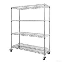 Nouvelle Chariot de Manutention Robuste en Acier 500KG avec Cage de Protection, Chariot de Transport Durable pour Entrepôt et Logistique, Support Personnalisé Disponible
