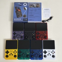 Console de jeu portable rétro YUXU R36HD TV-OUT, écran HD de 3,5 pouces, 64 Go, 3500 mAh, lecteur de jeux vidéo portable, 15 000 à 18 000 jeux N64