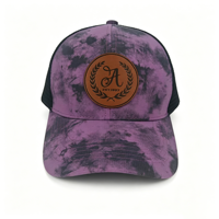 Casquette de camionneur WECONDO de haute qualité, vintage, sportive, avec logo personnalisé, respirante, en coton sergé, avec broderie 3D et patch tissé