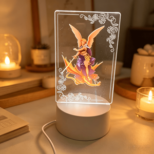 Customized Christian Jesus Virgin Mary Statue Baby Decoration Gifts Toys LED 3D ABS Modern White 2026 - Product Image 3