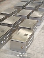 Ex Eb IIC T6 Gb Ex Tb IIIC T68 ° Boîtier électrique antidéflagrant IP66 SS316, boîte de commande DC24V 5A pour l'industrie pétrolière et gazière