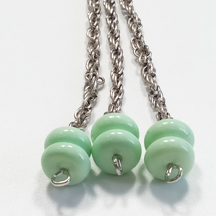 High Quality 99 Green Glass Beads Tasbeeh Muslim Rosary Beads Tasbeh Islamic Tasbeeh Bracelet Komboloi YIWU Factory