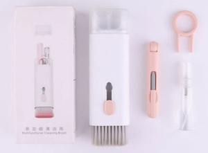 ZZhome <span class=keywords><strong>Sin</strong></span> Shine 7-en-1 Kit de brosse de nettoyage de clavier électronique Matériau en microfibre pour AirPods - Product Image 2