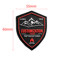 Patchs personnalisés avec logo, patchs en silicone 3D, patchs en caoutchouc, vente en gros de patchs personnalisés pour combinaisons de vol, vestes, chapeaux