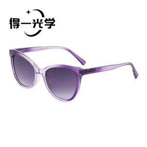 Cat Eye <b>Sunglasses</b> Black UV400 PC Frame Unisex Street Style - Product Image 5