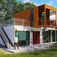 Maison Conteneur Démontable, Maison Mobile Préfabriquée, Cadre en Acier, Maison Modulaire de 10 Pieds