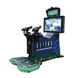 เครื่องยิง9D <span class=keywords><strong>VR</strong></span> แพลตฟอร์มจำลองการเคลื่อนไหวสำหรับนักล่าสัตว์มอนสเตอร์เครื่องเกมอาเขตสำหรับผู้ใหญ่ศูนย์ - Product Image 3