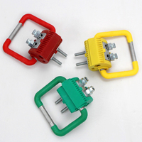 Connecteur de mise à la terre perforant en aluminium étanche pour câble électrique aérien – Pince de perforation isolante