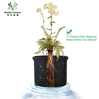Sacs de culture réutilisables en tissu non tissé résistant - Contenants pour plantes de 1 à 300 gallons avec poignées