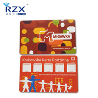 Échantillon gratuit de carte à puce Rfid HF 13.56Mhz carte à puce MIFARE DESFire EV3 2K carte de transport