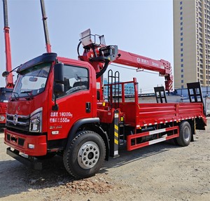 รถบรรทุกติดเครนขนาดกะทัดรัด Dongfeng 4X2 ราคาประหยัด สำหรับงานก่อสร้างในเขตเมือง - Product Image 2