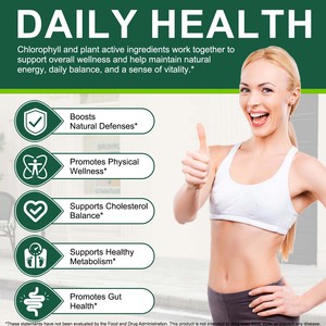 Acentialabs 3100MG organik <span class=keywords><strong>Spirulina</strong></span> Chlorella softgel kapsul energi dukungan Gut kesehatan <span class=keywords><strong>Spirulina</strong></span> dan suplemen klorella - Product Image 4