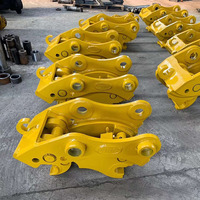 Attache rapide S50 Pin Grabber pour mini-excavatrice 10T, remplacement d'adaptateur d'attache SANY CAT JCB Komatsu Volvo, directement de l'usine