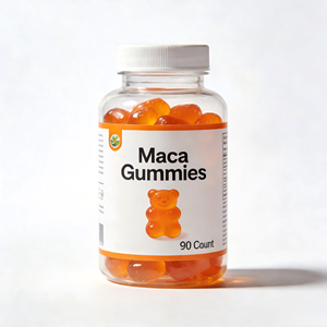 Gomitas de Maca Orgánica para Adultos, Marca Privada OEM ODM, Extracto Natural de Raíz de Maca, Suplementos Energéticos para el Crecimiento Muscular, Venta al Por Mayor - Product Image 1