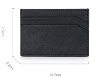Portefeuille universel pour homme et femme, de marque de luxe, avec pochette à manches, poche avant, nouveau design minimaliste, mini porte-cartes, en PU, pour jeunes