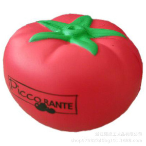Pu <b>Foam</b> Tomato Shape Stress Relief Toy <b>Craft</b> Gift Decor Item - Product Image 3