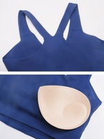 Soutien-gorge de sport grande taille à col halter pour femme, sans armatures, écologique, léger, rembourré, antichoc, pour yoga, randonnée, cyclisme, grandes tailles, fermeture avant