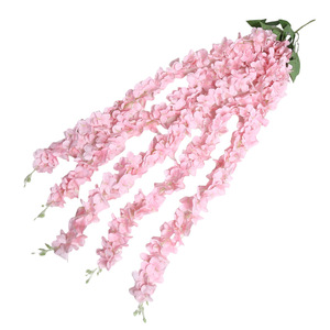 Guirnaldas de Glicinia Artificiales Lichao de 110 cm, Flores de Seda Realistas para Decoración de Bodas y Hogar - Product Image 5
