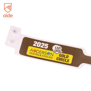 热销促销腕带柔软舒适PVC乙烯基塑料手链Id手链节日活动PVC腕带 - Product Image 5