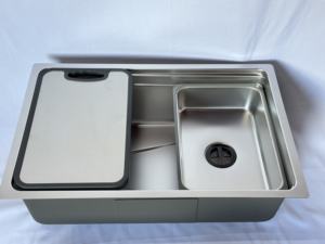 Fregadero de Cocina Grande de Acero Inoxidable 304 de Suministro Directo del Fabricante, Fregadero de Cocina de Acero Inoxidable - Product Image 2