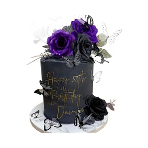 Adornos para Pastel <span class=keywords><strong>de</strong></span> Halloween, Castillo Negro con Murciélago y Bandera, Calabaza, Bruja, Decoración para Fiesta <span class=keywords><strong>de</strong></span> Halloween - Product Image 5