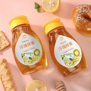 ขวดพลาสติกสำหรับสัตว์เลี้ยงแบบบีบสำหรับน้ำผึ้งมะนาวแบบพกพา300กรัม-400กรัมฝาเกลียวฝาปิดพิมพ์ลายหน้าจอของเหลวจากโรงงานขายส่งแหล่ง - Product Image 3