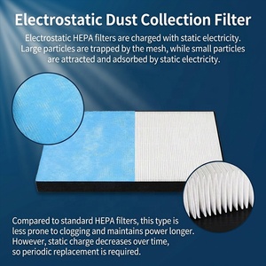 Filtre de remplacement KAFP029A4 pour purificateur d'air compatible avec les séries MC70M MC70N ACK70M, filtre électrostatique HEPA, 1 pièce MOQ - Product Image 4