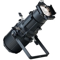 ZY Mini 200W Leko LED Projecteur de profil pour studio, théâtre, éclairage d'église, éclairage Fresnel, DMX512 FB4 Ra95, Dimmable, Lumière chaude