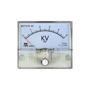 YT 5kv 10kv 50kv 100kv pointeur kilovoltmètre 100ua 1ma voltmètre 85C1 DC compteur haute tension