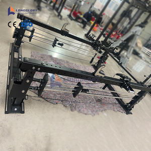 Máquina <span class=keywords><strong>de</strong></span> <span class=keywords><strong>Gimnasio</strong></span> Multifuncional a <span class=keywords><strong>Precio</strong></span> <span class=keywords><strong>de</strong></span> Fábrica con Cruce <span class=keywords><strong>de</strong></span> Poleas <span class=keywords><strong>para</strong></span> Pared y Soporte <span class=keywords><strong>para</strong></span> Sentadillas con Doble Polea - Product Image 4