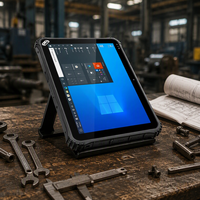 Tablette robuste UNIWA W122J de bonne qualité, résistante aux chutes, 1,22 mètre, 8+128 Go, Windows