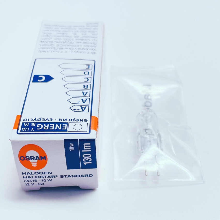 5 OSRAM 64415 12V 10W G4 4000H 10 unidades