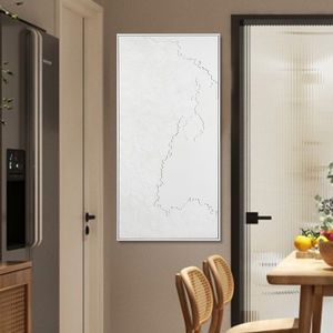 Décor d'hôtel abstrait carte <span class=keywords><strong>du</strong></span> <span class=keywords><strong>monde</strong></span> Texture oeuvre 3D peint à la main peinture toile grand mur Art - Product Image 2