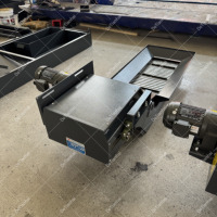 Convoyeur automatique de copeaux pour centre d'usinage CNC, tour, fraiseuse