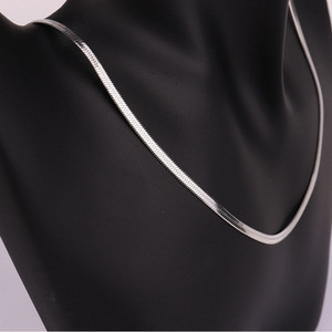 Collar de Acero de Titanio Meiya, Cadena con Forma de Corazón, Color Oro y Plata, Joyería de Moda, Regalo - Product Image 4