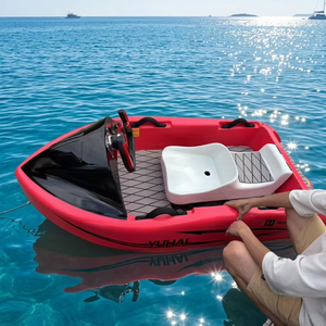 Jet ski en fibre de verre haute vitesse, 2 places, vitesse maximale de 48 km/h, moteur 2 temps de 18 kW, location pour sports nautiques - Product Image 3