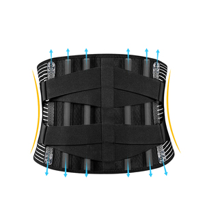 2024 Hot Bán YOUJIE thoáng khí có thể điều chỉnh lại cú đúp làm việc thắt lưng hỗ trợ eo hỗ trợ với dây đai - Product Image 4