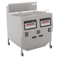 Friteuse à panier profond PFG-600L, vente chaude, CE ISO, camion de restauration