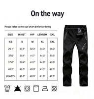 Pantalones de Esquí y Senderismo Impermeables de 10.000 mm, Tejido sin Flúor, Transpirable, Cortavientos, Costuras Totalmente Selladas, Forro Polar, Cierre de Cremallera