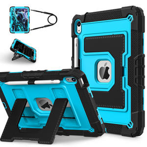 เคสกันกระแทกสำหรับ <span class=keywords><strong>iPad</strong></span> รุ่นที่ 10 ขนาด 10.2 นิ้ว, <span class=keywords><strong>iPad</strong></span> 11 (A16) ขนาด 10.9 นิ้ว, Apple M2/M3 (2025) - ฝาครอบป้องกันพร้อมขาตั้ง - Product Image 6