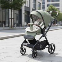 Poussette légère pour bébé, chariot pour enfants de 0 à 3 ans, pliable, capacité de charge de 15 kg, utilisation tout temps, voyage