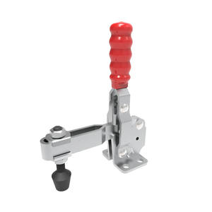 Pince verticale Ttake 350 mm en aluminium anodisé type A non réglable, capacité de charge 230 kg, métrique - Product Image 1