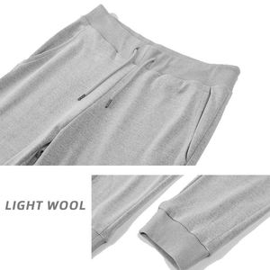 Custom Logo High Quality Casual Mid Waist Cotton <b>Polyester</b> Unisex Men's Drawstring Breathable Eco-Friendly <b>Jogger</b> Sweatpants - Product Image 3